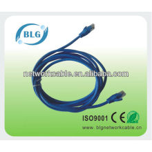 2013 altas ventas 4 pares cable de cable del remiendo de 24awg Cat5e UTP